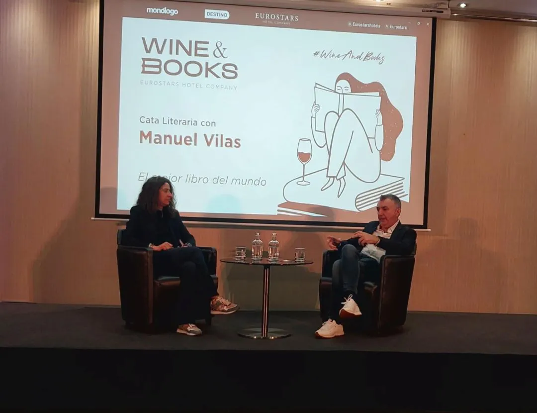 Manuel Vilas Wine and book